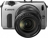 Фотоаппарат Canon Eos M Kit Ef-M 18-55 Is Stm Silver