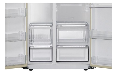 Холодильник Lg Gc-B207geqv бежевый
