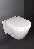 Унитаз подвесной Duravit Starck 2534090000 с горизонтальным выпуском