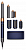 Dyson фен-стайлер Airwrap Complete Long - Prussian Blue/Bright Copper Hs05