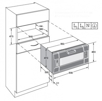 Духовой шкаф Gaggenau Eb385110