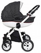 Детская универсальная коляска 3 в 1 Dpg Glamour Dots Alu