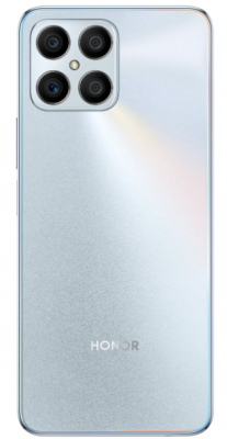 Смартфон HONOR X8 6/128 ГБ, титановый серебристый