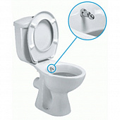 Унитаз Ideal Standard Ocean напольный с бидеткой в сборе горизонтальный выпуск W 9066 01