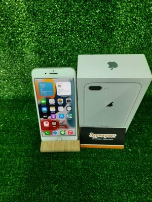 apple Iphone 8 plus 64Gb silver Ростест (Б/У)