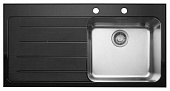 Кухонная мойка Franke Eov 611 черн, слева,3 1/2  эксц 101.0150.350
