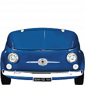 Холодильник Smeg 500 Bl (Fiat500) синий
