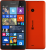 Microsoft Lumia 535 Dual Sim + черная крышка (оранжевый)