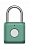 Замок Xiaomi Smart Fingerprint Lock Kitty зеленый