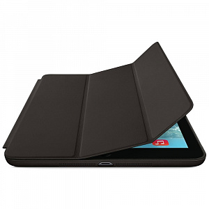 Чехол Smart case для Apple Ipad Air кожаный Черный