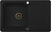 Кухонная мойка Kuppersberg Ancona 1B1d Black Metal.