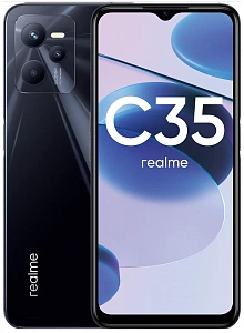 Смартфон realme C35 4/64GB черный