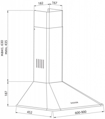 Вытяжка Korting Khc 6639 Ri