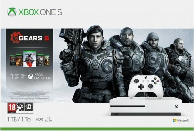 Игровая приставка Microsoft Xbox One S 1Tb + Gears 5