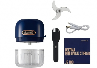 Блендер Deerma Pro Mini Garlic Stirrer Blue (Dem-Js200)