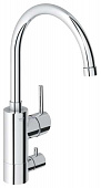 Grohe Concetto Смеситель для мойки с запорным вентилем  32666001
