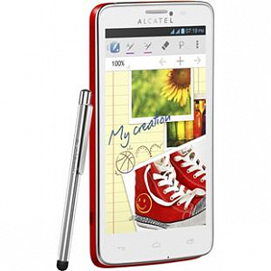 Alcatel One Touch Scribe Easy 8000D Flash Red