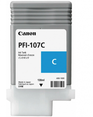 Картридж Canon Pfi-107 C