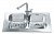 Кухонная мойка Smeg Lpd862