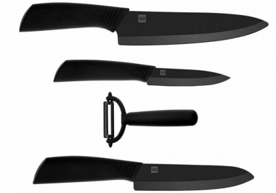 Набор керамических ножей Huohou Nano Ceramic Knife Set Hu0010