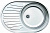 Кухонная мойка Franke Single 45 L~3 1,2  спереливом,оборачиваемая,размер 77*50 см.,шкаф 40, нержавеющая ст