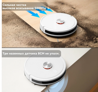 Робот-пылесос Xiaomi Lydsto Robot Vacuum R1d Edge White
