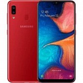Смартфон Samsung Galaxy A20 3/32Gb Red (красный)