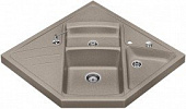 Кухонная мойка Blanco Modus-M 90 гранитная 2 чаши с крылом, цвет серый бежевый 517368