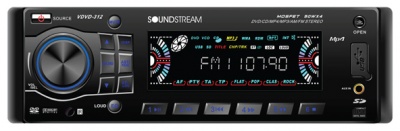 Магнитола автомобильная Soundstream Vdvd-312