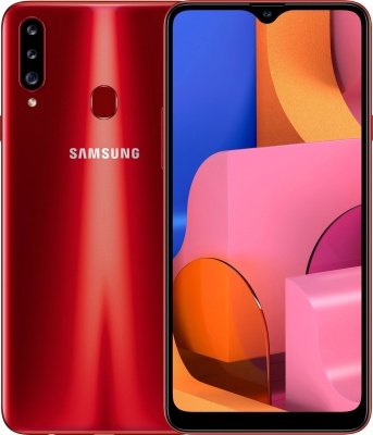Смартфон Samsung Galaxy A20s 3/32Gb Red (красный)