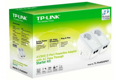 Сетевой адаптер TP-Link Tl-Pa4020pkit