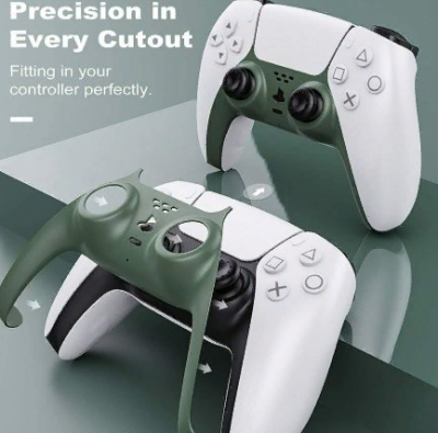 Декоративная панель для геймпада DualSense, зеленая