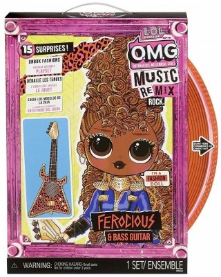 Кукла Лол Surprise OMG Remix Rock Ferocious, 25 см, 577591