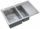 Кухонная мойка ZorG Inox 780*510 X-5178-2-L