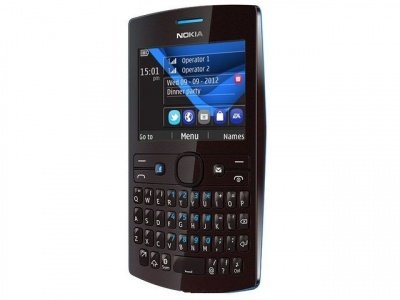 Nokia Asha 205 Cyan.Dark Rose