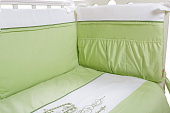 Комплект постельного белья из 6 предметов Ladema Bebe Principe 120х60 Lima