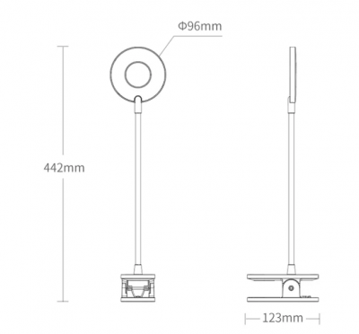 Настольная лампа Mijia Yeelight (Yltd10yl / Dk-00370) Led Charging Clamp Table Lamp