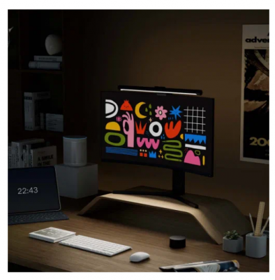 Лампа для монитора Xiaomi Mijia Smart Display Hanging Light 1S (Mjgjd02yl) черная