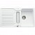Кухонная мойка Blanco Classic 5 S гранитная 2 чаши с крылом, цвет белый 509242