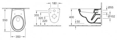 Унитаз Gustavsberg Saval 7G651001