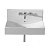 Раковина Roca Diverta 327112000 настен.,75x45, (бел)