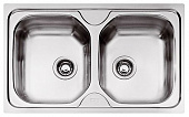Кухонная мойка Franke Onx 620~размер 79х50 см.,шкаф 80, нержавеющая сталь,полированная ,Franke 101.0021.91