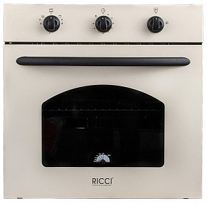 Духовой шкаф Ricci Rgo-610Bg бежевый