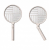 Складная электрическая мухобойка Xiaomi Sothing Foldable Electric Mosquito Swatter White (
