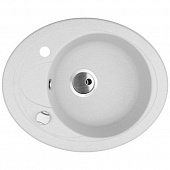 Кухонная мойка Kuppersberg Capri 1B1d S White Alabas.