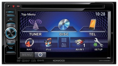 Магнитола автомобильная Kenwood Ddx-4053Bt