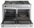 Комбинированная плита Smeg A4-8 Комбинированная плита Smeg A4-8