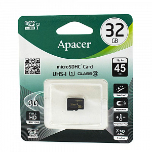 Карта памяти Apacer microSD 32GB High-Capacity (Class 10) UHS-1 w/o Adapter