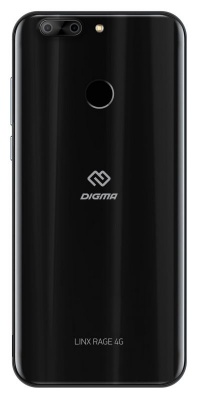 Смартфон Digma Linx Rage 4G,черный