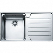 Кухонная мойка Franke Lsx 611~чаша слева,размер 89.5*51 см.,шкаф 50, нержавеющая сталь,полированная ,Frank